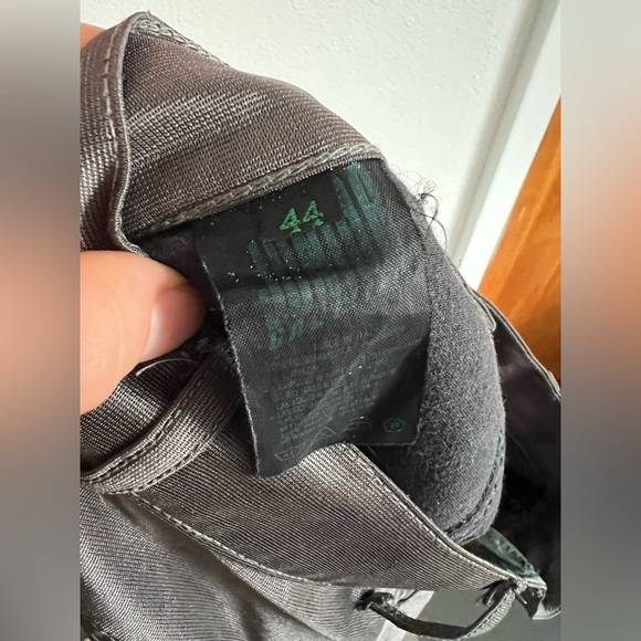 Vintage 90s Jean Paul Gaultier Junior Metallic Silver Disco Pants - Picture 8 of 10